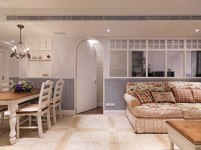 女神爱 合肥浪漫田园风格室内装修效果图大合集